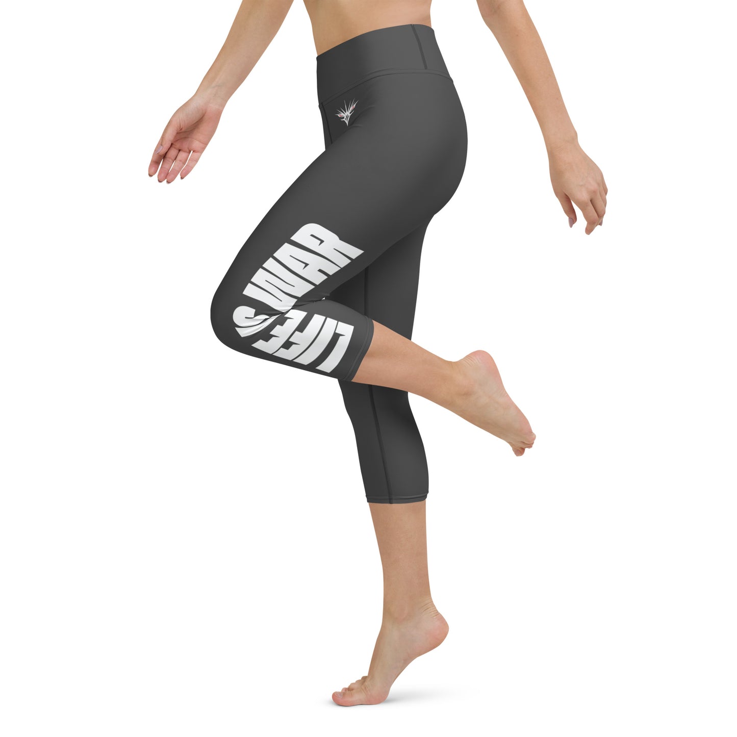 One Shot - Life is War - Yoga Capri Leggings