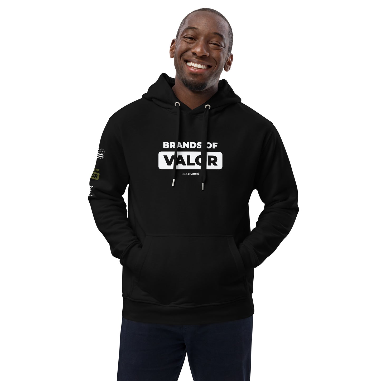 Brands of Valor - Premium Hoodie BLACK