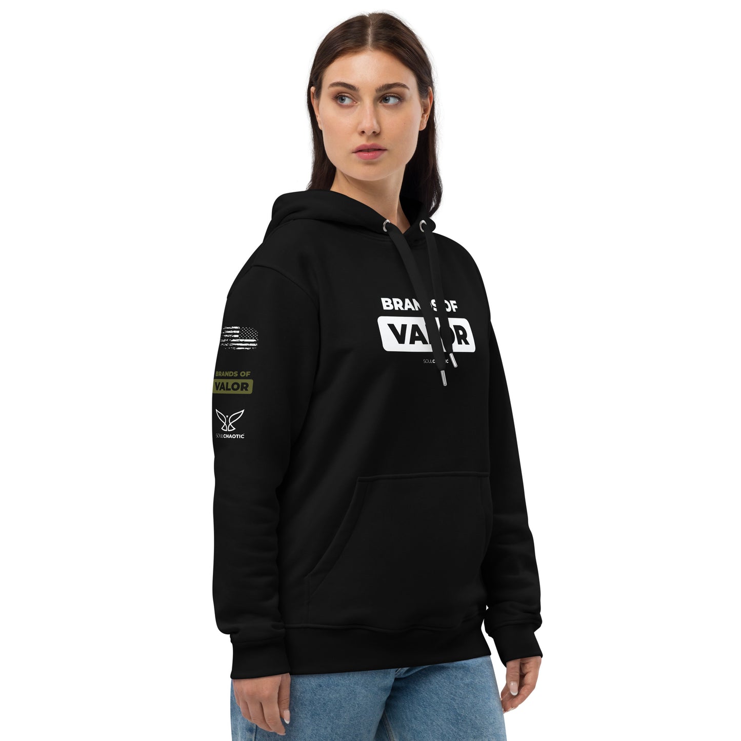 Brands of Valor - Premium Hoodie BLACK