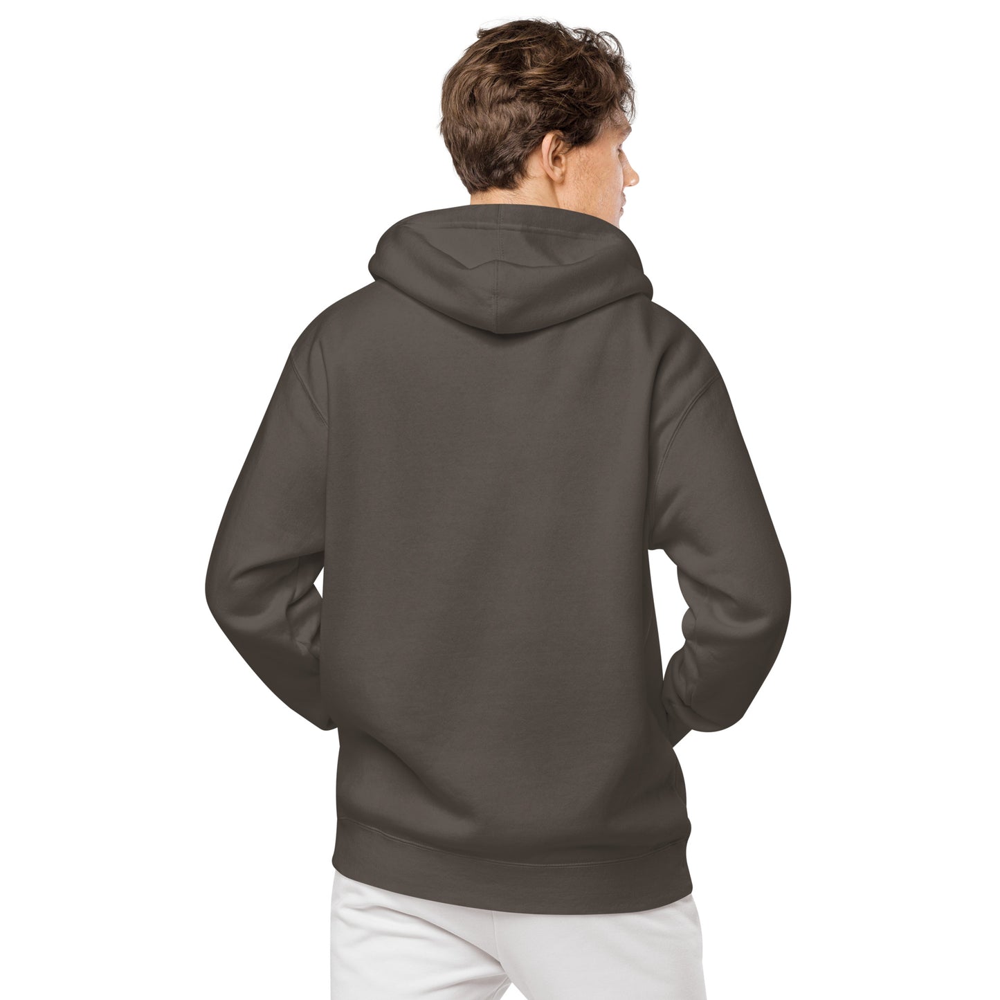 One Shot - Life is War - Embroidered - pigment-dyed hoodie