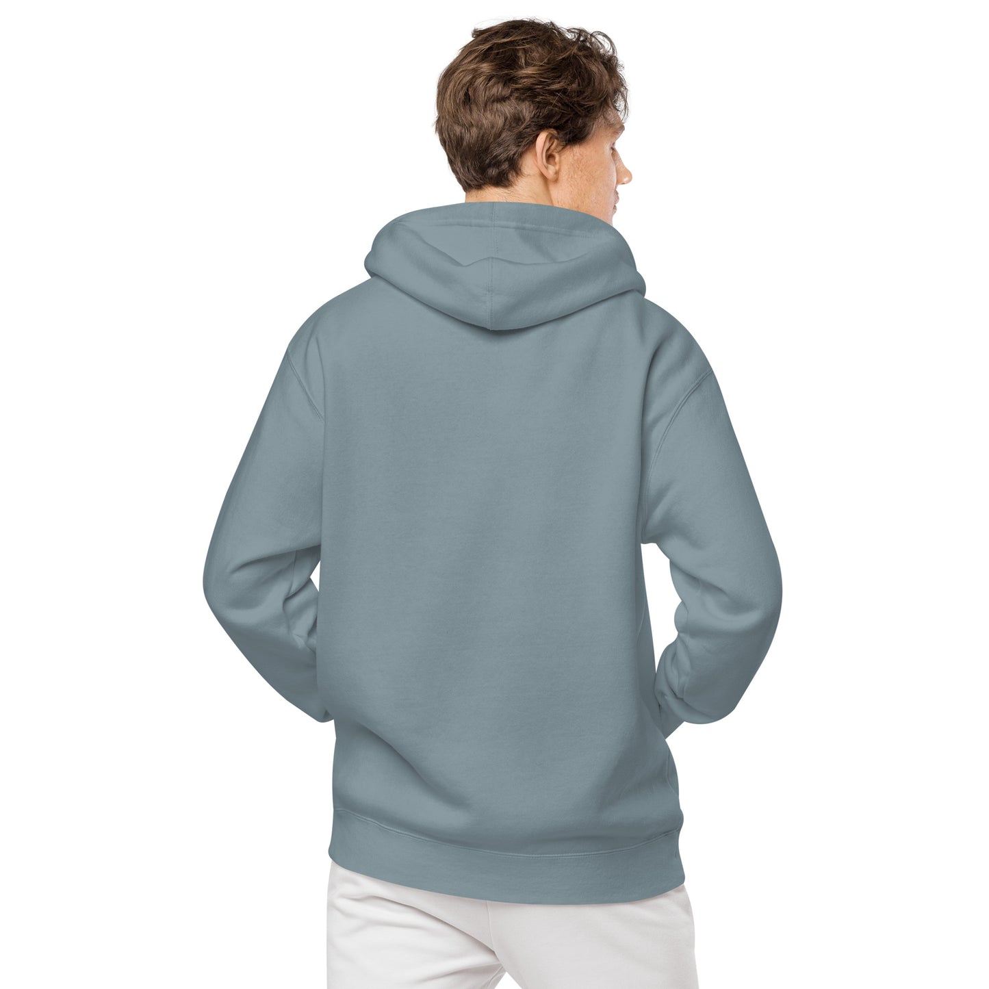 One Shot - Life is War - Embroidered - pigment-dyed hoodie