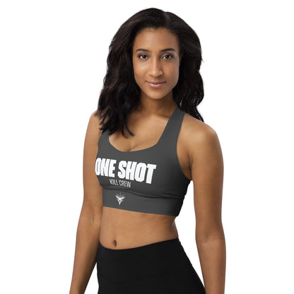 One Shot - Life is War -  Longline sports bra