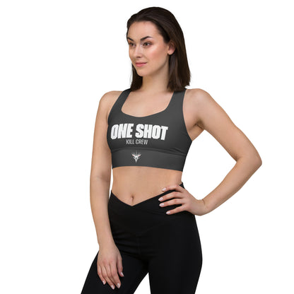 One Shot - Life is War -  Longline sports bra