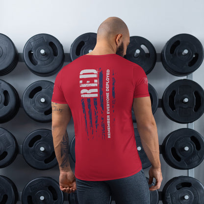 RED Friday - Remember Everyone Deployed - Men's Athletic T-shirt