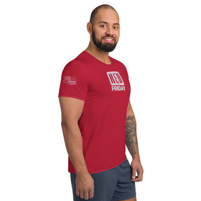 RED Friday - Remember Everyone Deployed - Men's Athletic T-shirt