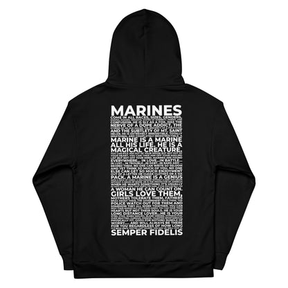 Marines - Magical Creature - All Over Print Hoodie