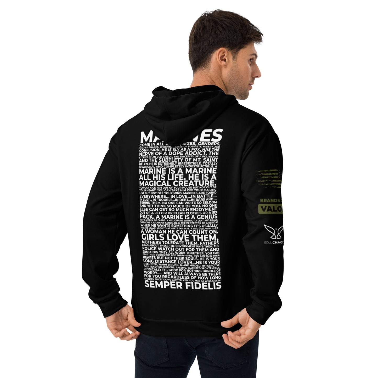 Marines - Magical Creature - All Over Print Hoodie