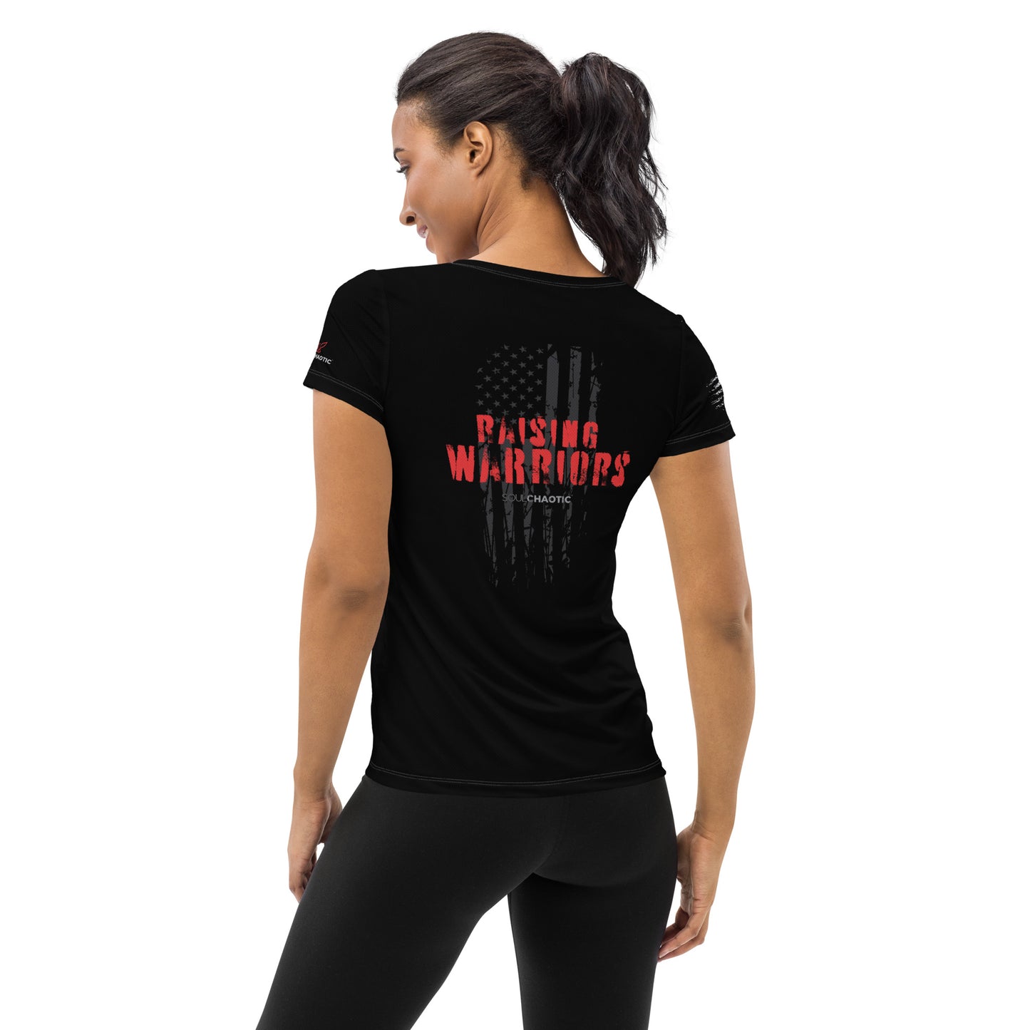 Original Superhero - MOM - Motherhood - Raising Warriors - Athletic Shirt