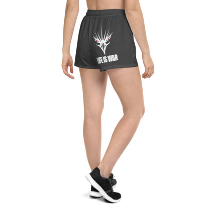 One Shot - Life is War - Women’s Athletic Shorts