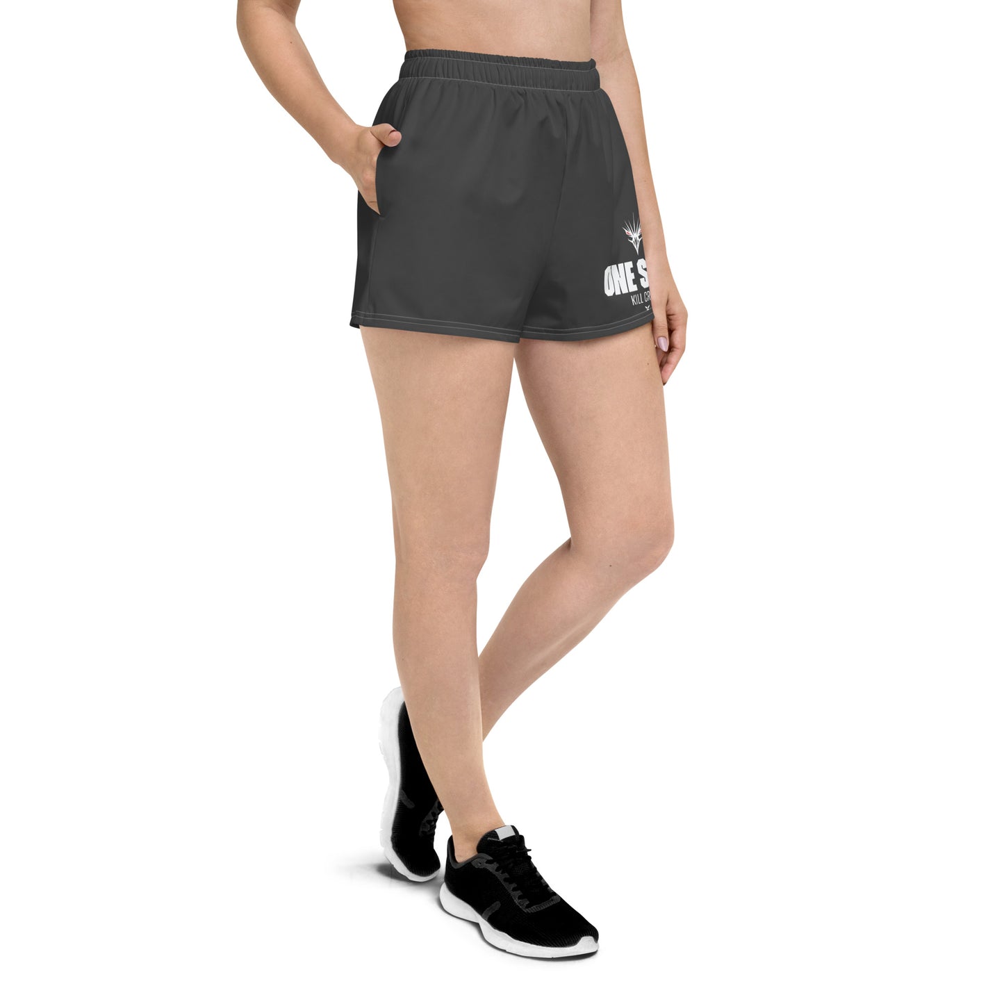 One Shot - Life is War - Women’s Athletic Shorts