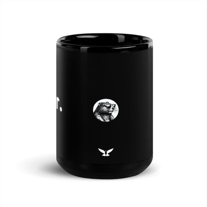 bevr. builders of nature's strongholds - Black Glossy Mug