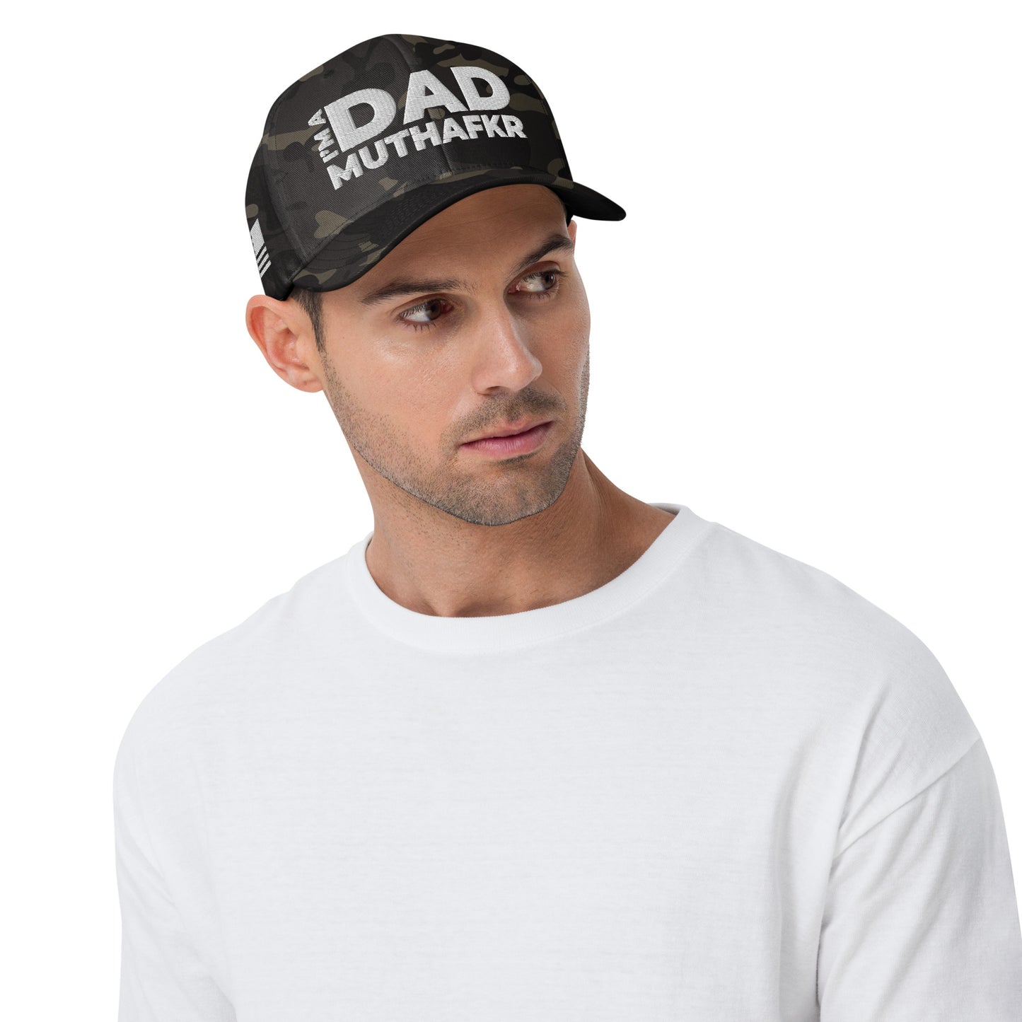 I'm a DAD MuthaFkr - FlexFit - Structured Twill Cap