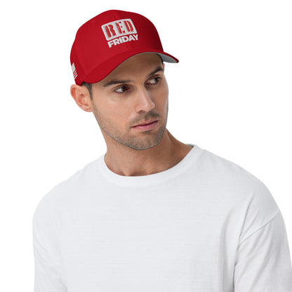 RED Friday - FlexFit - Structured Twill Cap