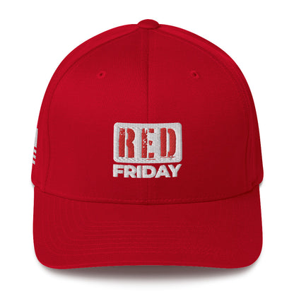 RED Friday - FlexFit - Structured Twill Cap