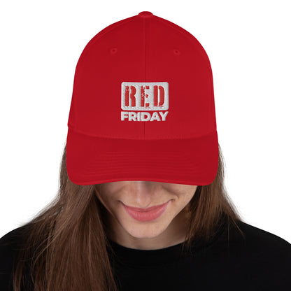 RED Friday - FlexFit - Structured Twill Cap