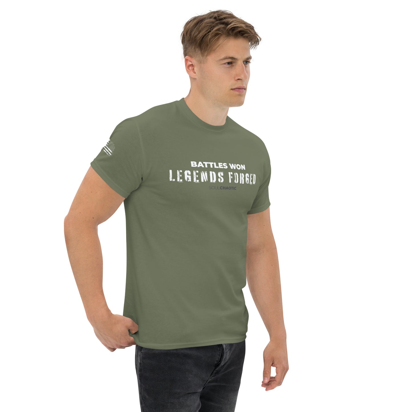 Battles Won - Legends Forged - Men's classic tee