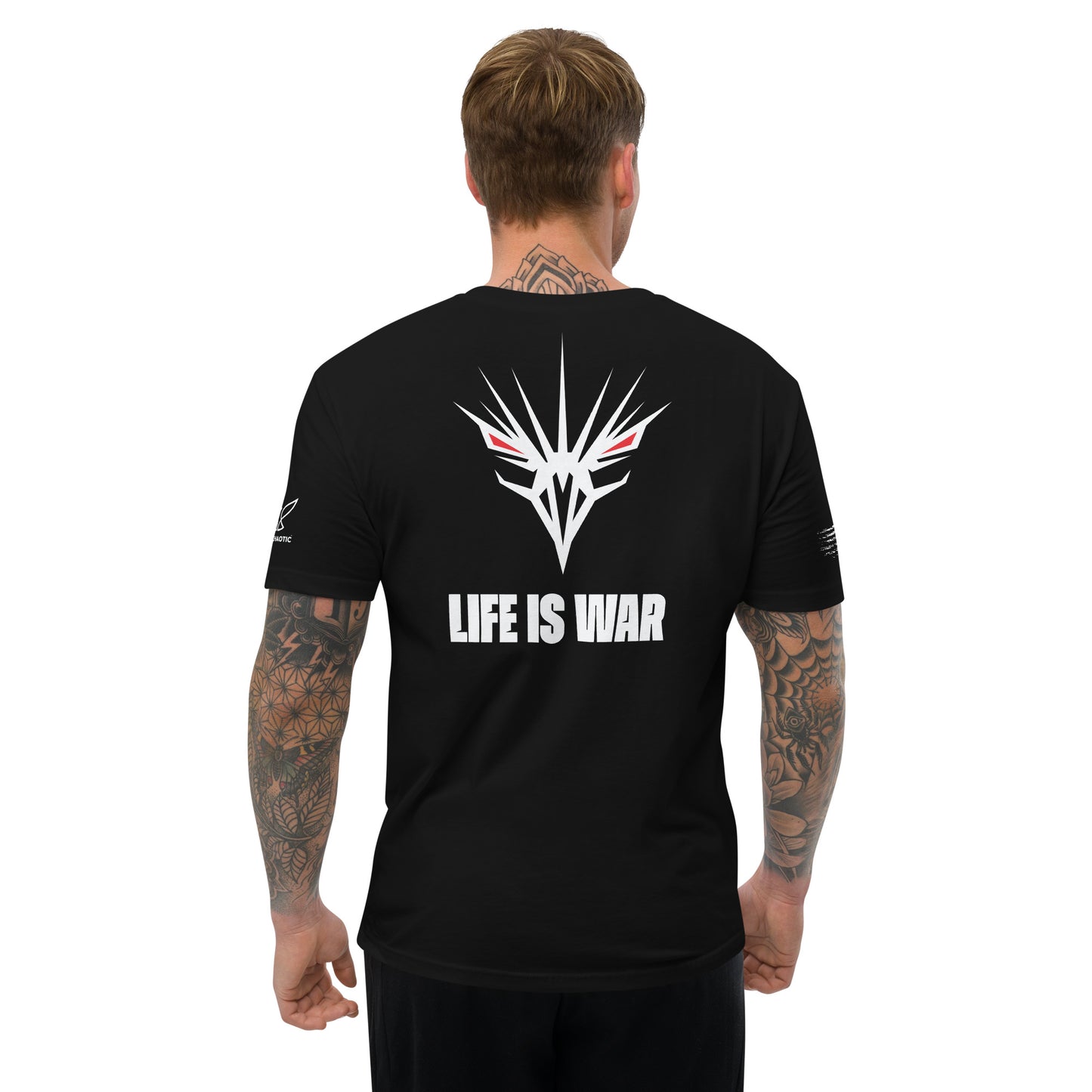 One Shot - Life is War - Mens's Fitted T-shirt