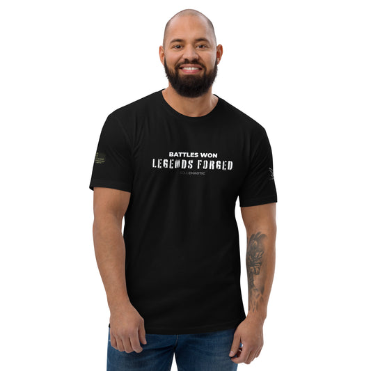 Battles Won - Legends Forged - Fitted - T-shirt