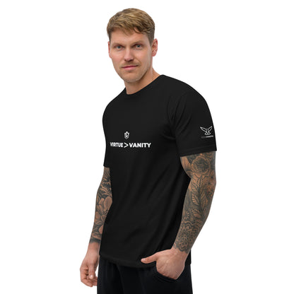 Virtue - Vanity || Change Unchained Series - Fitted Men's T-shirt