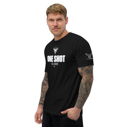 One Shot - Life is War - Mens's Fitted T-shirt