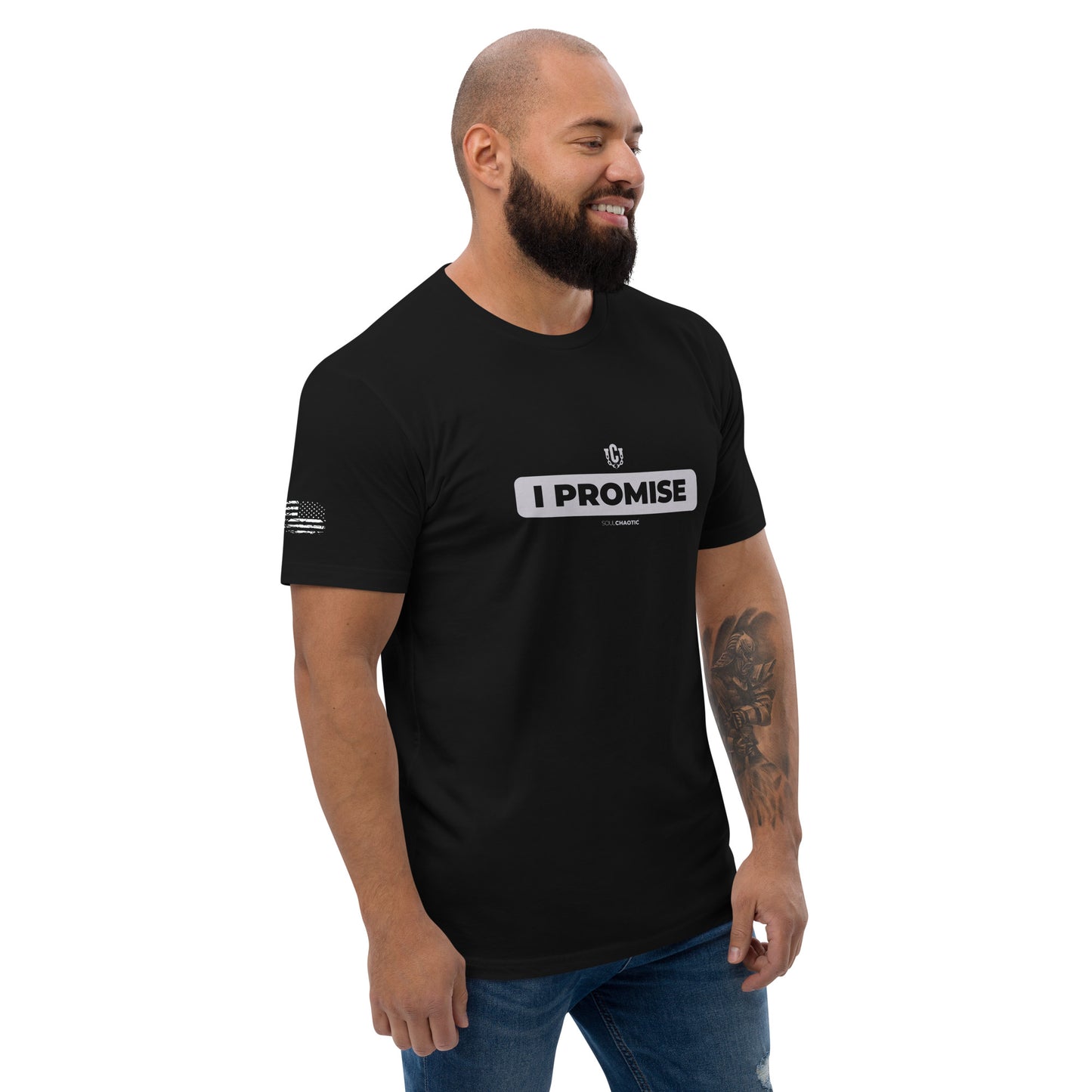 I Promise || Change Unchained Series - Fitted Men's T-shirt