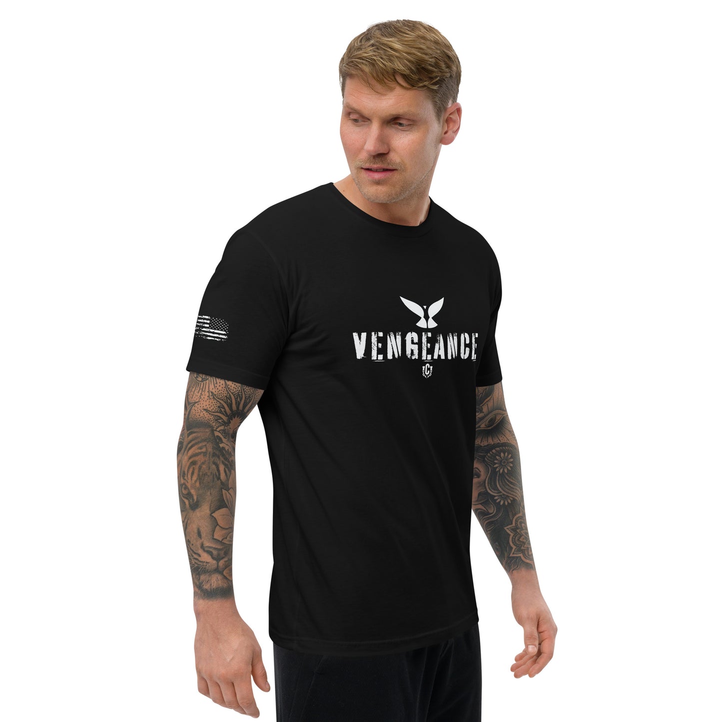 Vengeance || Change Unchained Series - Fitted Men's T-shirt