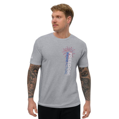 Pride Actual - Freedom & Liberty Men's Fitted T-shirt