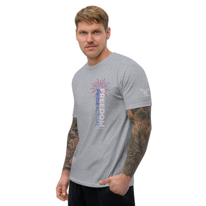 Pride Actual - Freedom & Liberty Men's Fitted T-shirt