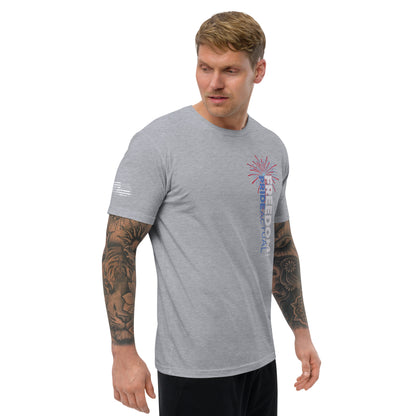 Pride Actual - Freedom & Liberty Men's Fitted T-shirt