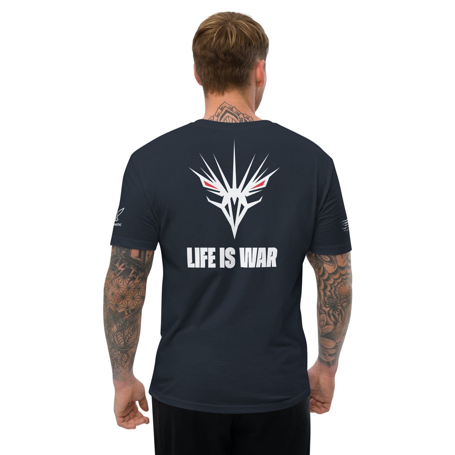 One Shot - Life is War - Mens's Fitted T-shirt