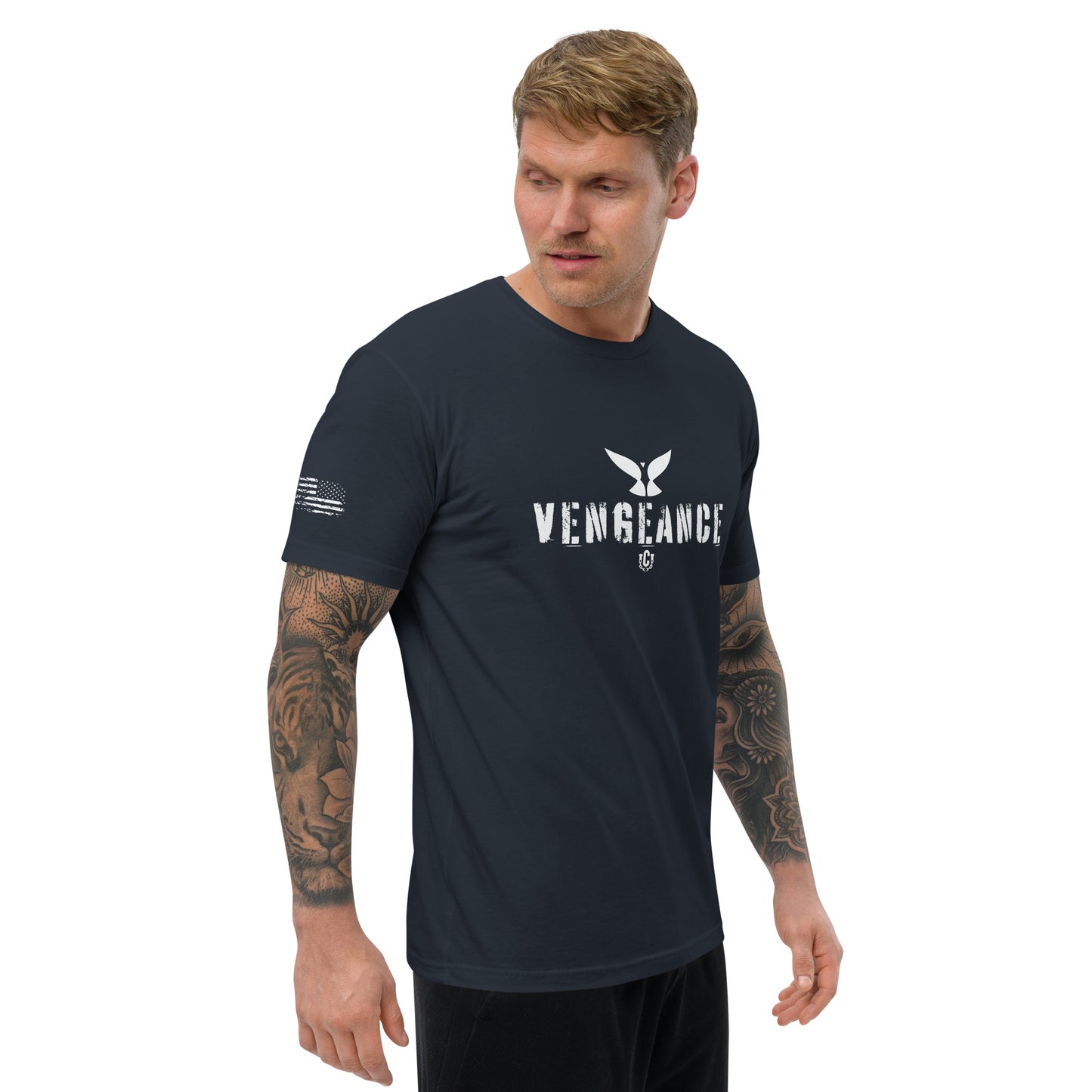 Vengeance || Change Unchained Series - Fitted Men's T-shirt