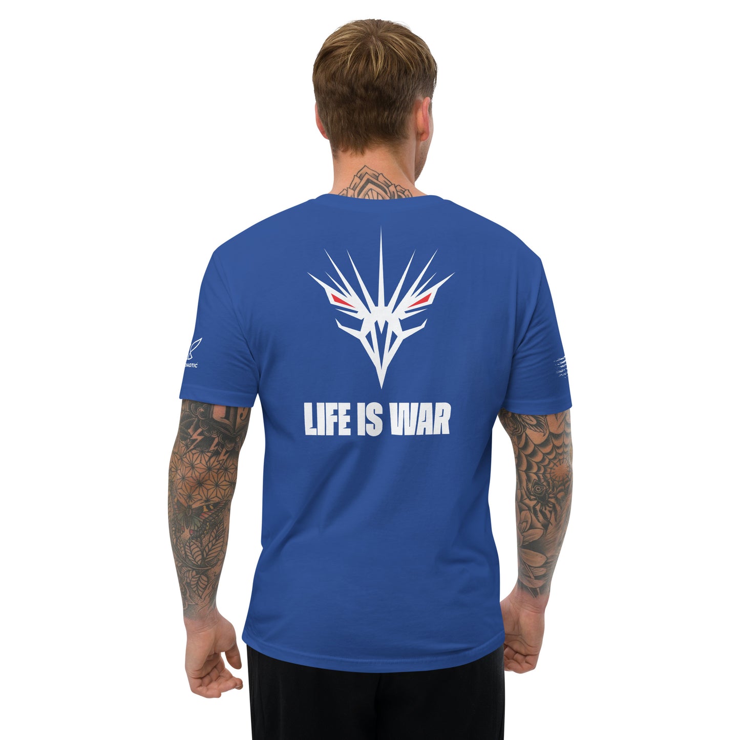 One Shot - Life is War - Mens's Fitted T-shirt