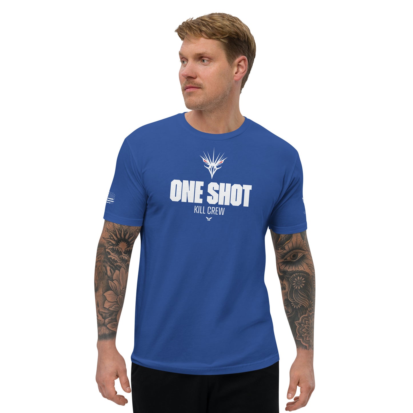 One Shot - Life is War - Mens's Fitted T-shirt