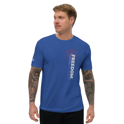 Pride Actual - Freedom & Liberty Men's Fitted T-shirt