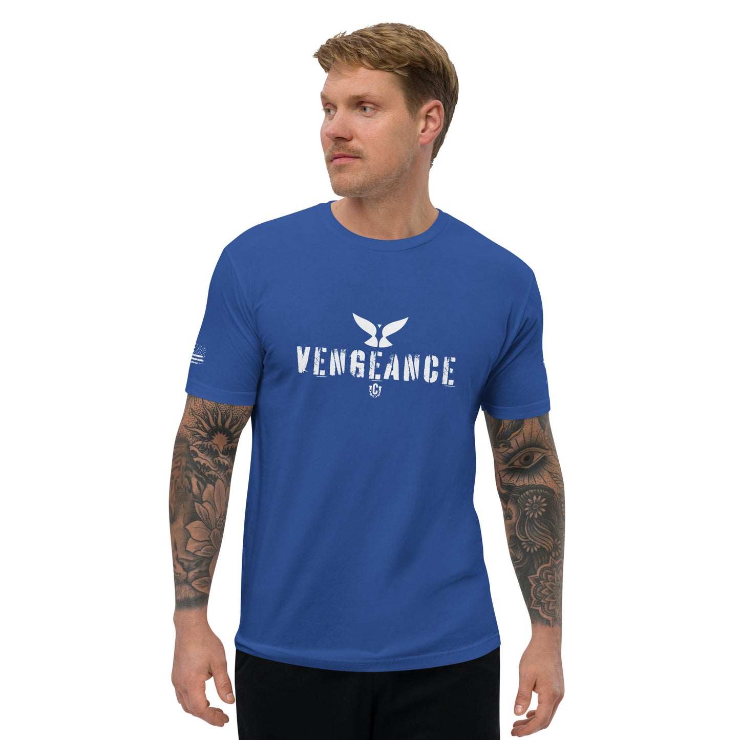 Vengeance || Change Unchained Series - Fitted Men's T-shirt