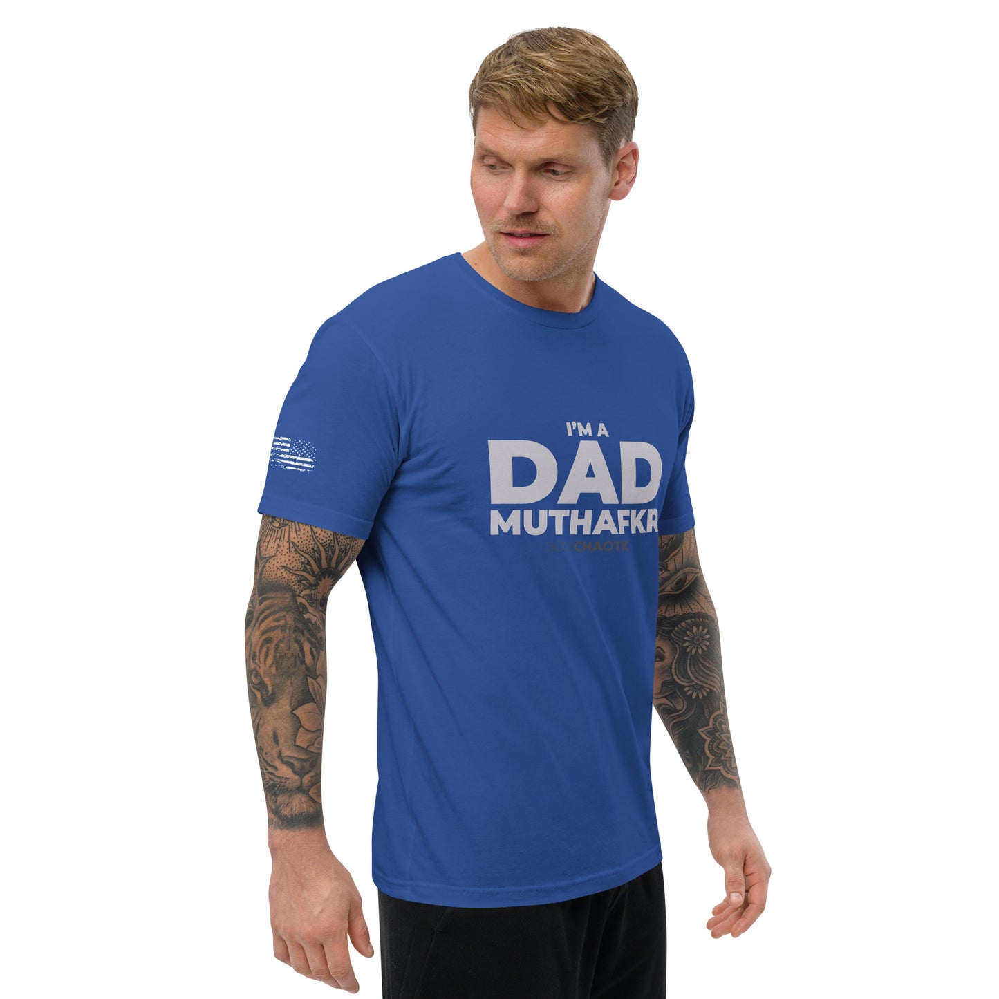 I'm a DAD MuthaFkr - Men's Fiited T-shirt