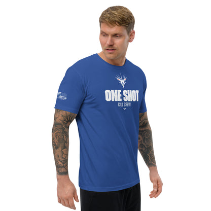 One Shot - Life is War - Mens's Fitted T-shirt