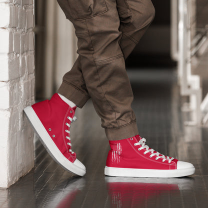 RESPECTED || UNDERSTOOD Men’s high top canvas shoes