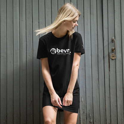 bevr. got wood?  cotton t-shirt dress