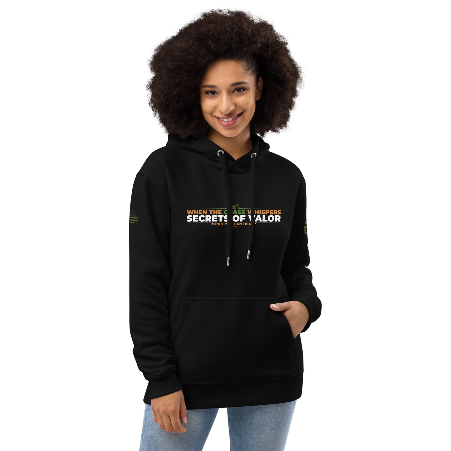 Grass Whispers Secrets of Valor - Premium Hoodie