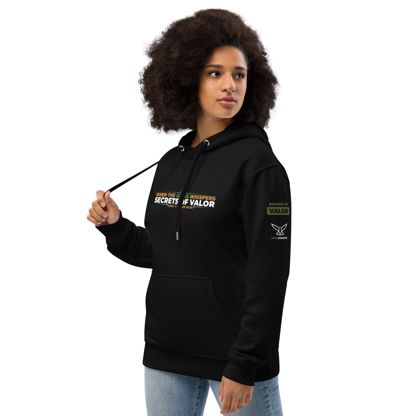 Grass Whispers Secrets of Valor - Premium Hoodie