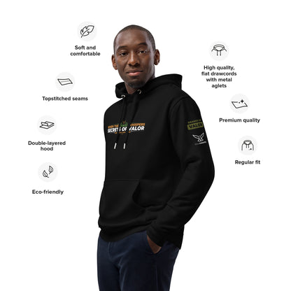 Grass Whispers Secrets of Valor - Premium Hoodie