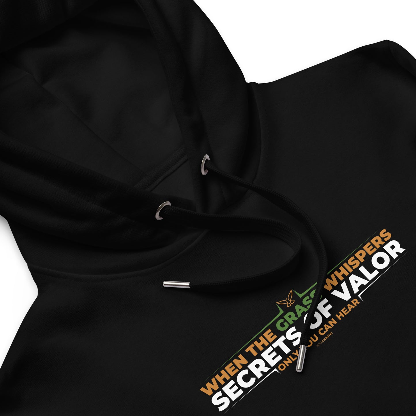 Grass Whispers Secrets of Valor - Premium Hoodie