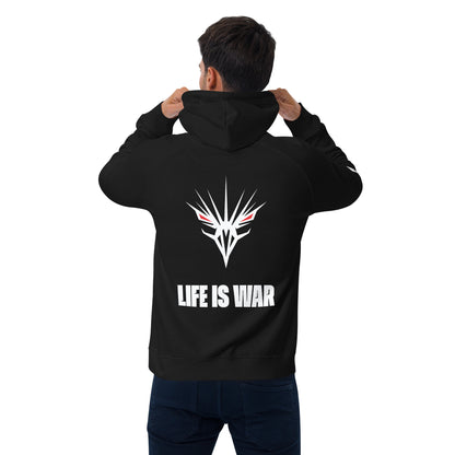 One Shot - Life is War - raglan hoodie