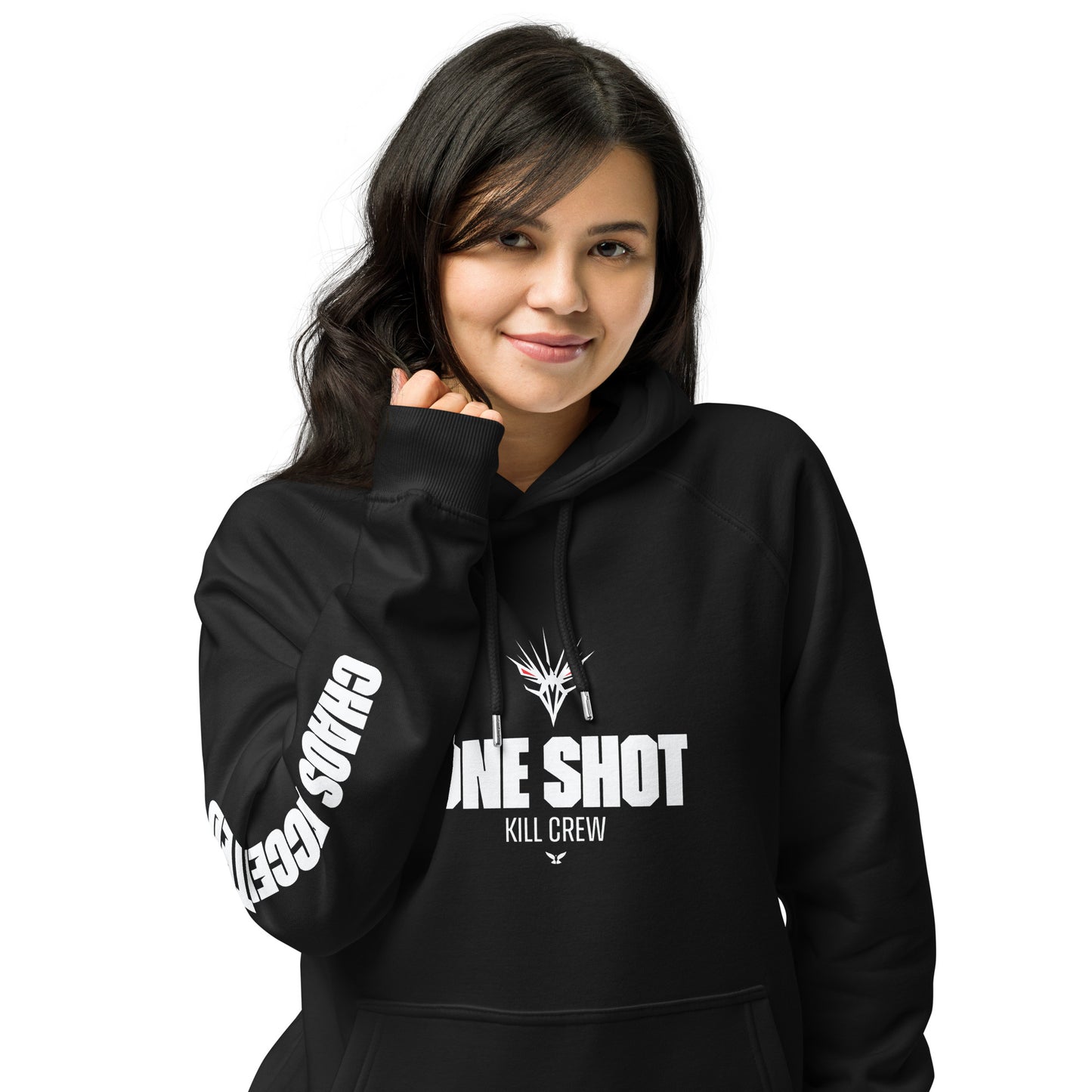 One Shot - Life is War - Women's raglan hoodie