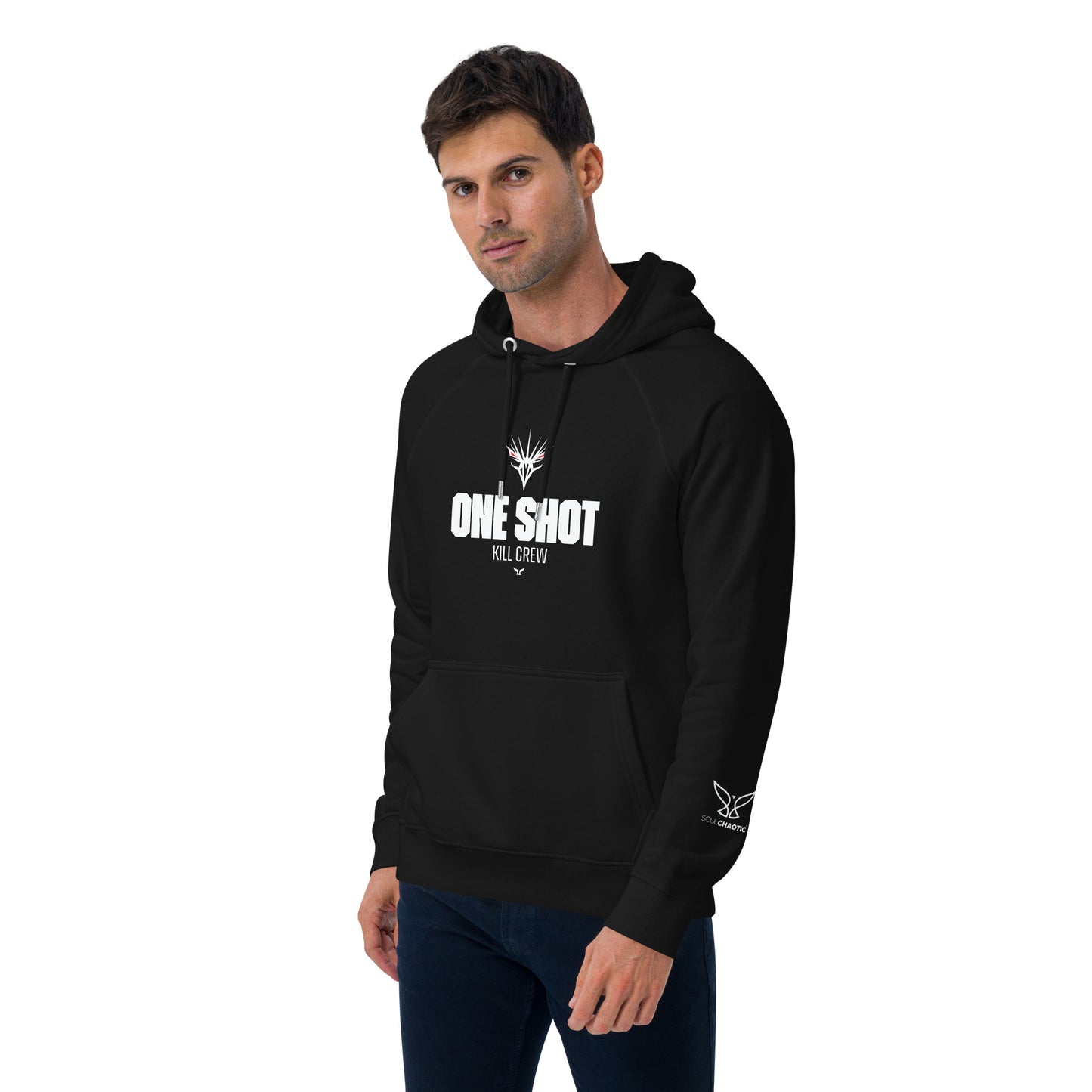 One Shot - Life is War - raglan hoodie