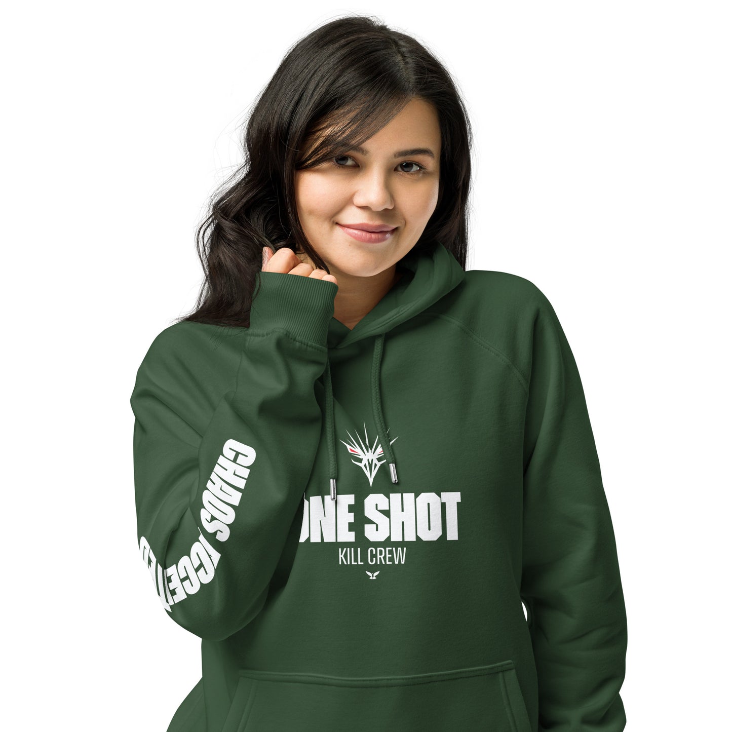 One Shot - Life is War - Women's raglan hoodie