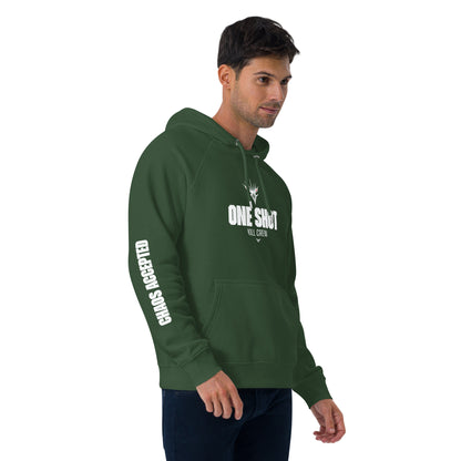 One Shot - Life is War - raglan hoodie