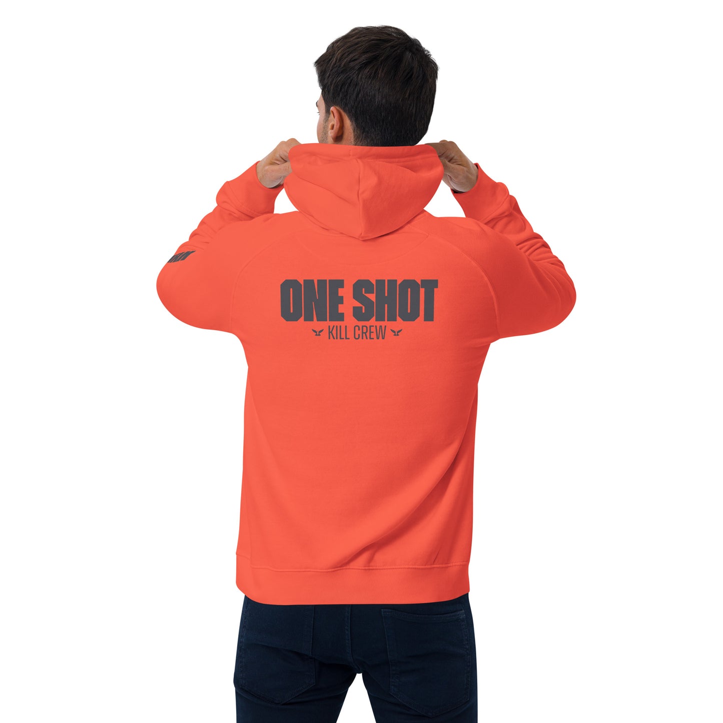 One Shot - Life is War - raglan hoodie