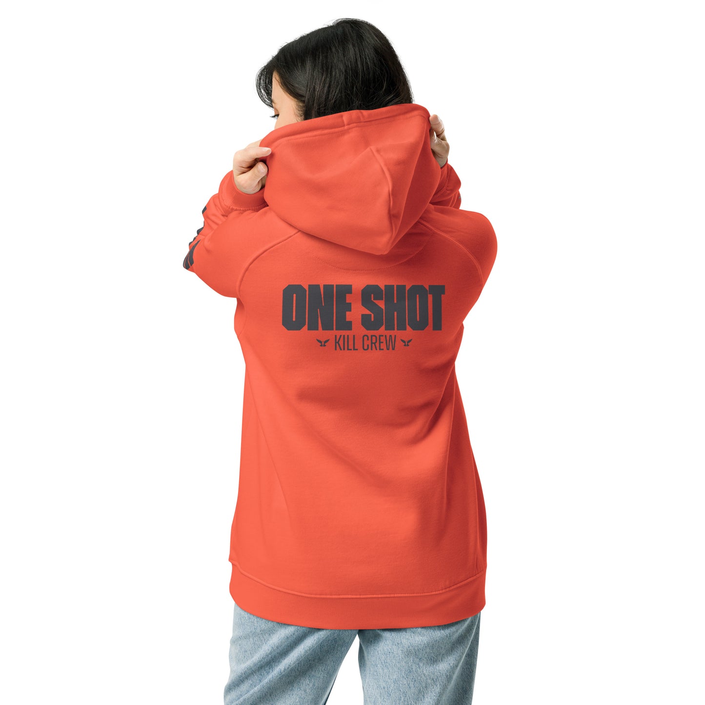 One Shot - Life is War - Women's raglan hoodie